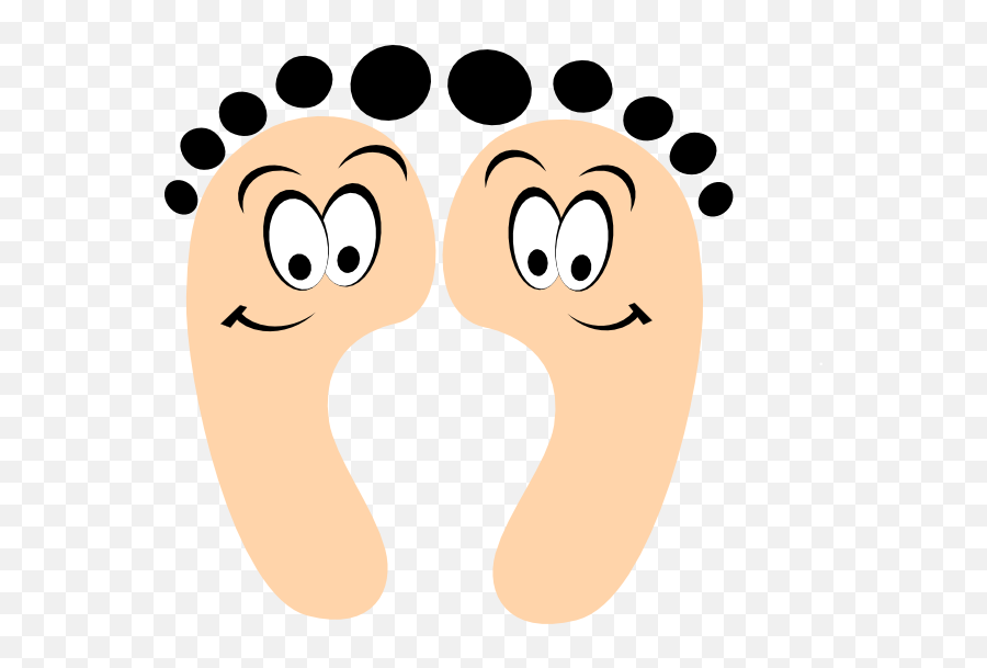 Toe Foot Finger Clip Art - Clipart Cartoon Feet Png,Toe Png