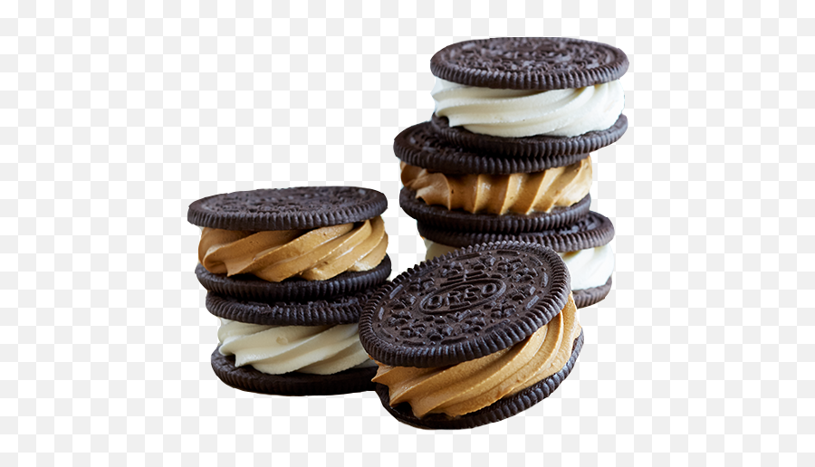 Cold Brew Coffee And Vanilla Oreo Lilu0027 Rounders - Carvel Oreo Flying Saucers Png,Oreo Transparent