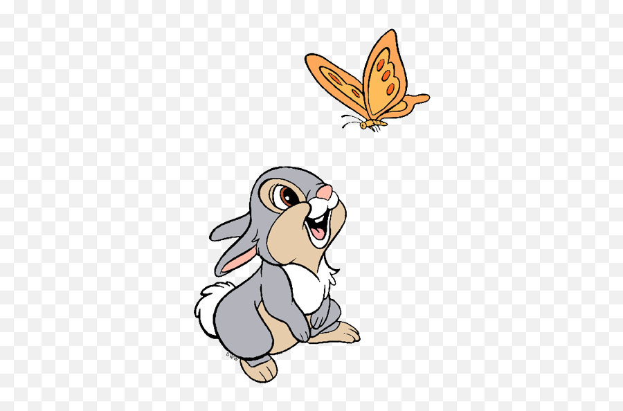 Disney Clipart Butterfly - Disney Thumper Png,Thumper Png