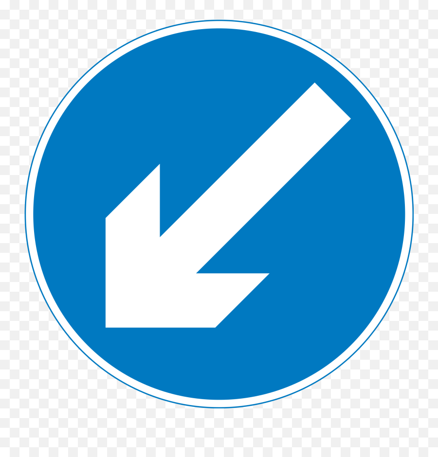 Sign Board Png - Sign Means Turn Left Ahead,Keepo Png