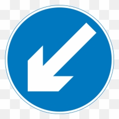 Sign Board Png - Sign Means Turn Left Ahead,Keepo Png