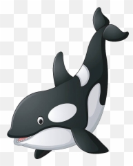 Killer Whale Png - Animada Imagen De Orca,Whale Clipart Png