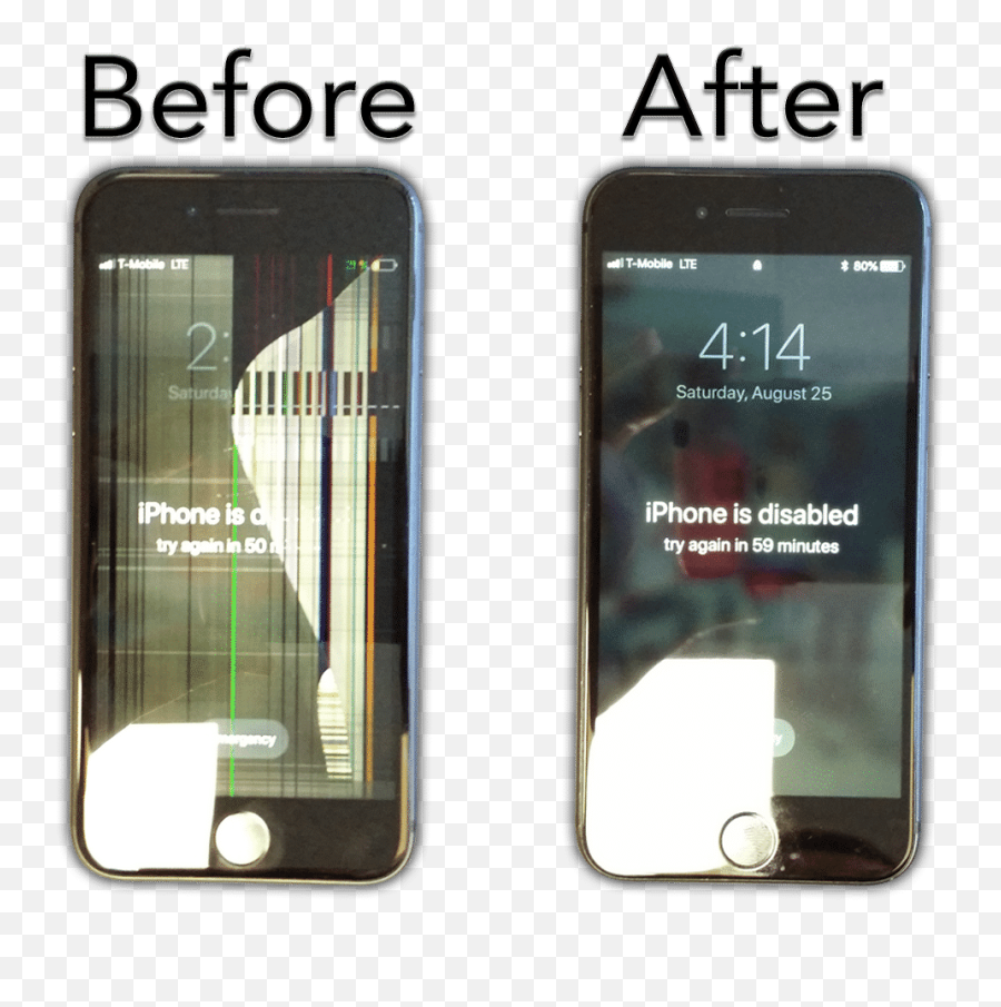 Fast Iphone Repair Services Columbia Mo Hotshot - Broken Iphone Screen Before And After Png,Broken Iphone Png