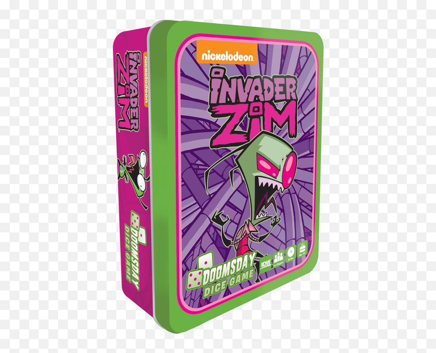 Invader Zim Doomsday Dice Game - Invader Zim Png,Doomsday Png