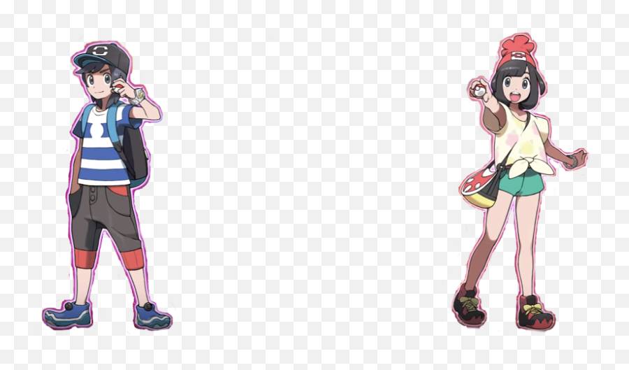 Pokemon Sun And Moon Trainer Skin - Moon Pokemon Trainer Png,Pokemon Trainer Transparent