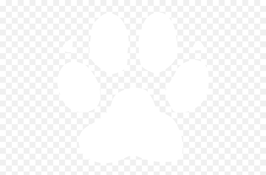 Cropped - Dog Paw Icon White Png,Wolf Paw Png