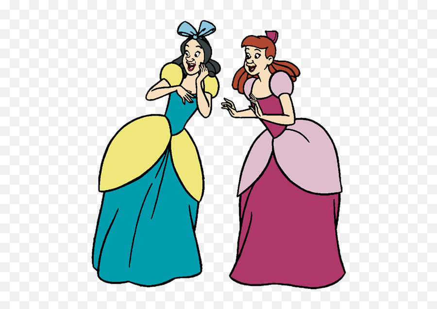Cinderella Step Sisters Transparent - Disney Princesses As Villains Png,Cinderella Transparent