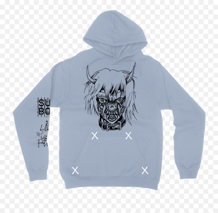 Lil Peep X Sus Boy Limited Edition Gas - Lil Peep Gas Hoodie Png,Lil Peep Logo