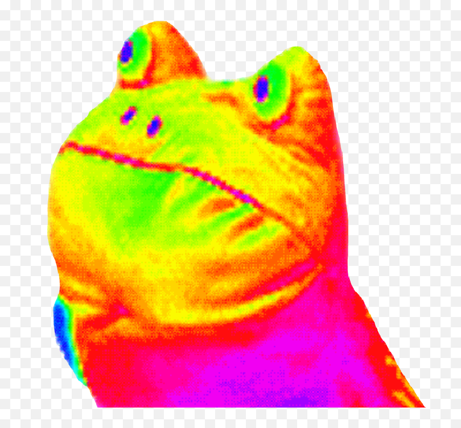 Rainbow Frog Png Picture - Rainbow Frog Gif Png,Crazy Frog Png