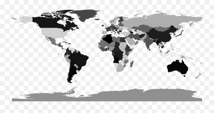 World Map Png Picture - Vector World Map Png,World Map Png