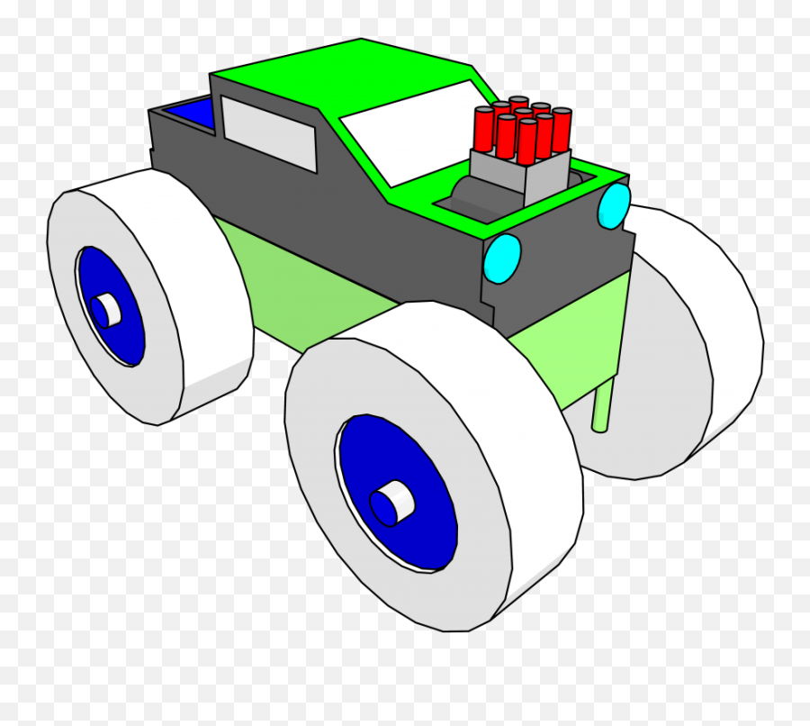 Download Monster Truck Toy Clipart Png - Toy Vehicle,Toys Clipart Png