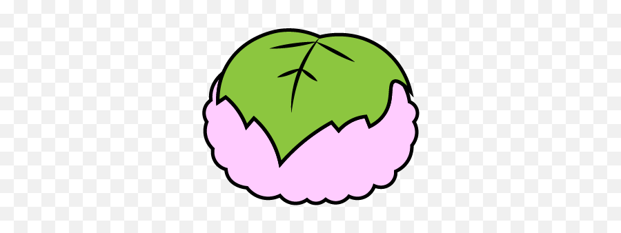 Sakura Mochi Sweets Uloco - Clip Art Png,Mochi Png