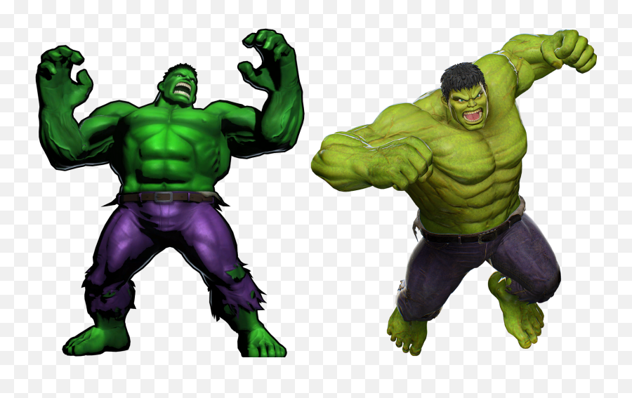 Hulk Png - Hulk Green And Purple Transparent Png Original Hulk Marvel Vs Capcom 3,Hulk Png
