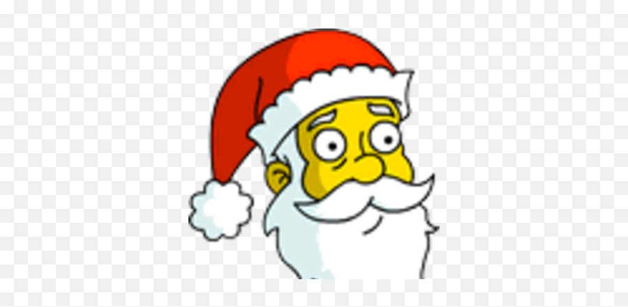 Santa Claus The Simpsons Tapped Out Wiki Fandom - Santa Claus Simpsons Png,Santa Claus Face Png
