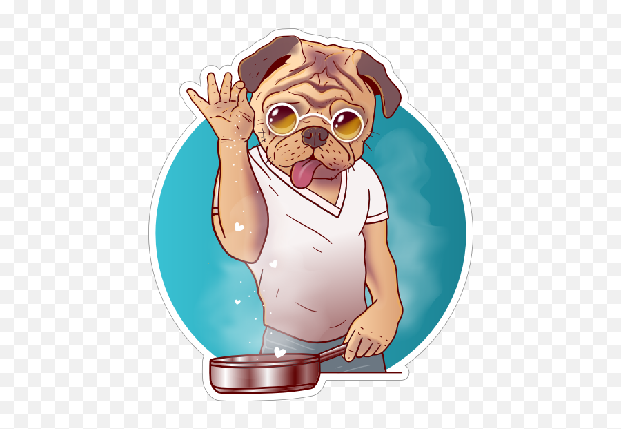 Funny Salt Bae French Bulldog Sticker - Cool Backgrounds 2018 Meme Png,Salt Bae Png