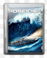 Poseidon Icon English Movies 2 Iconset Danzakuduro - Poseidon Dvd Png,Poseidon Png