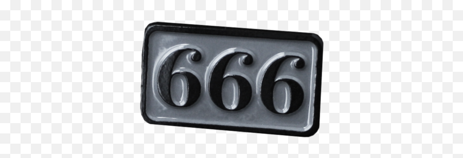 666 Pin - Number Png,666 Png