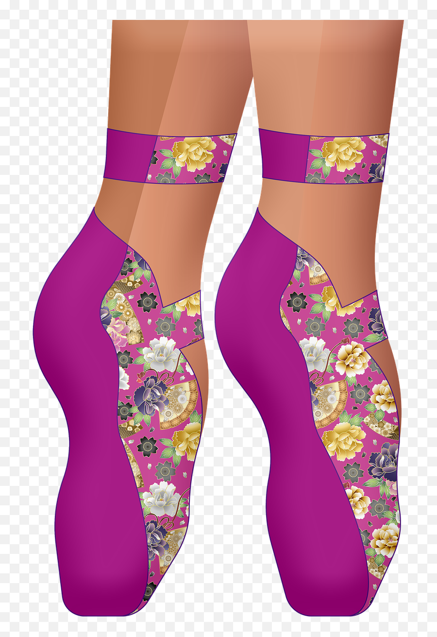 Ballerina Feet Ballet Shoes - Free Image On Pixabay Tights Png,Ballerina Shoes Png