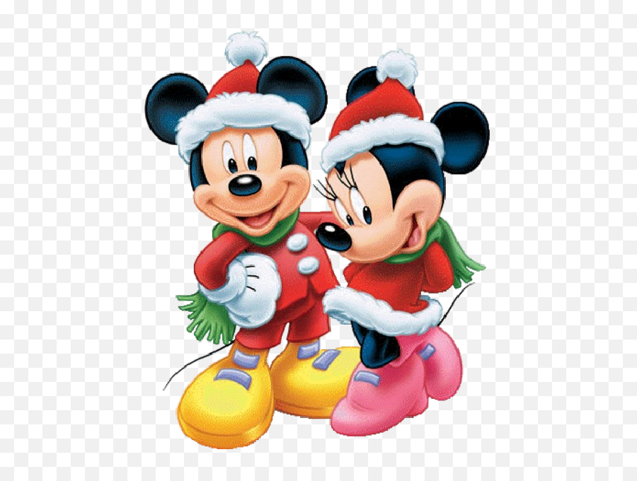 baby mickey and minnie clipart