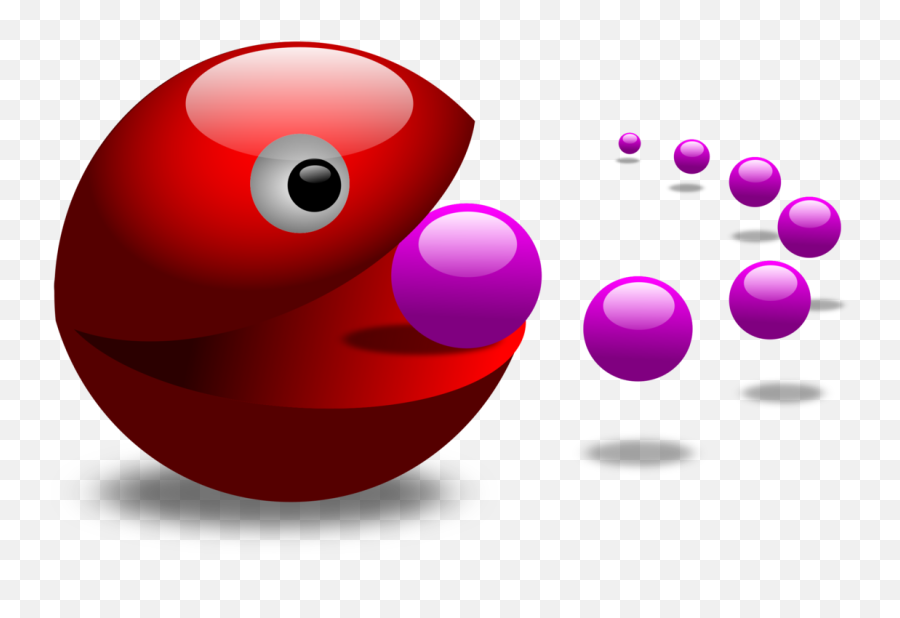 Pacman 3d Clip Art - Vector Clip Art Online Game Clipart Gif Png,Pacman Png