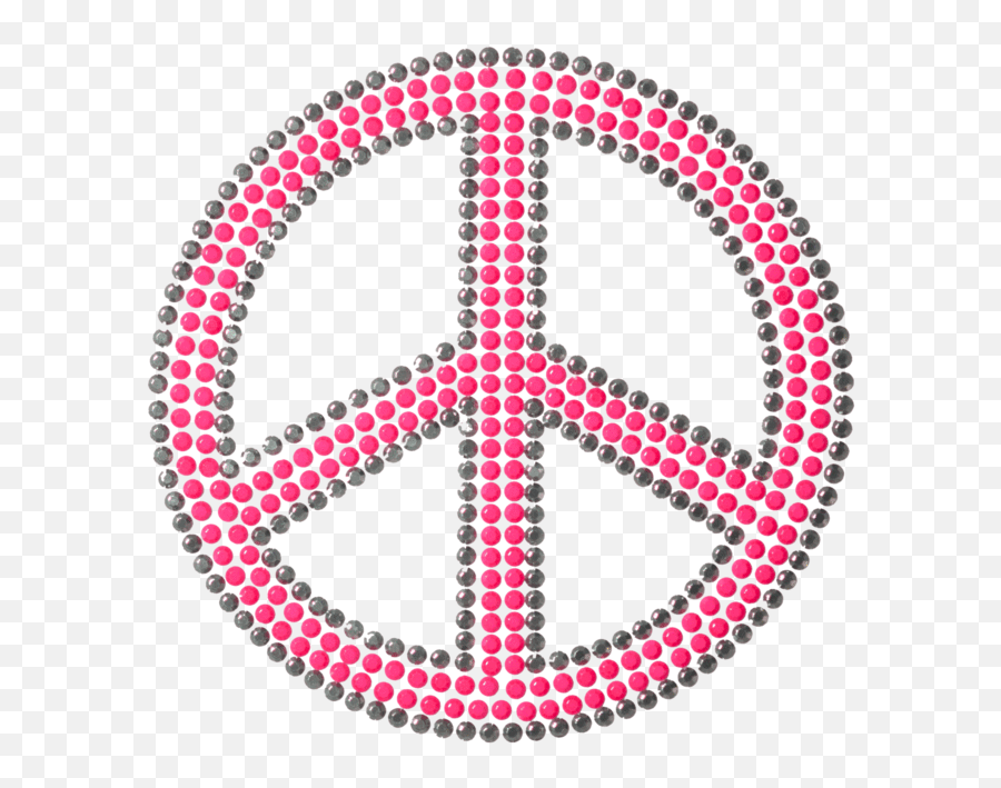 Peace Sign Neon Pink - Barcelona Png,Peace Sign Transparent