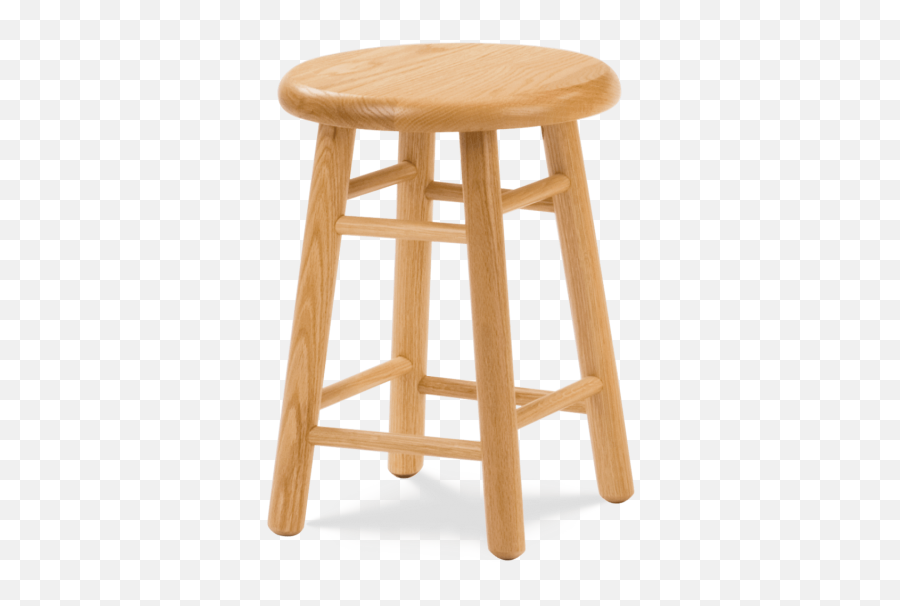 Chair Size Chart - Wood Classroom Stool Transparent Solid Png,School Chair Png