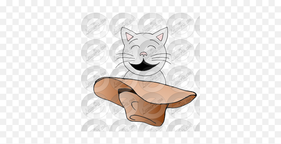 Cat In Hat Picture For Classroom Therapy Use - Great Cat Happy Png,Cat In The Hat Png
