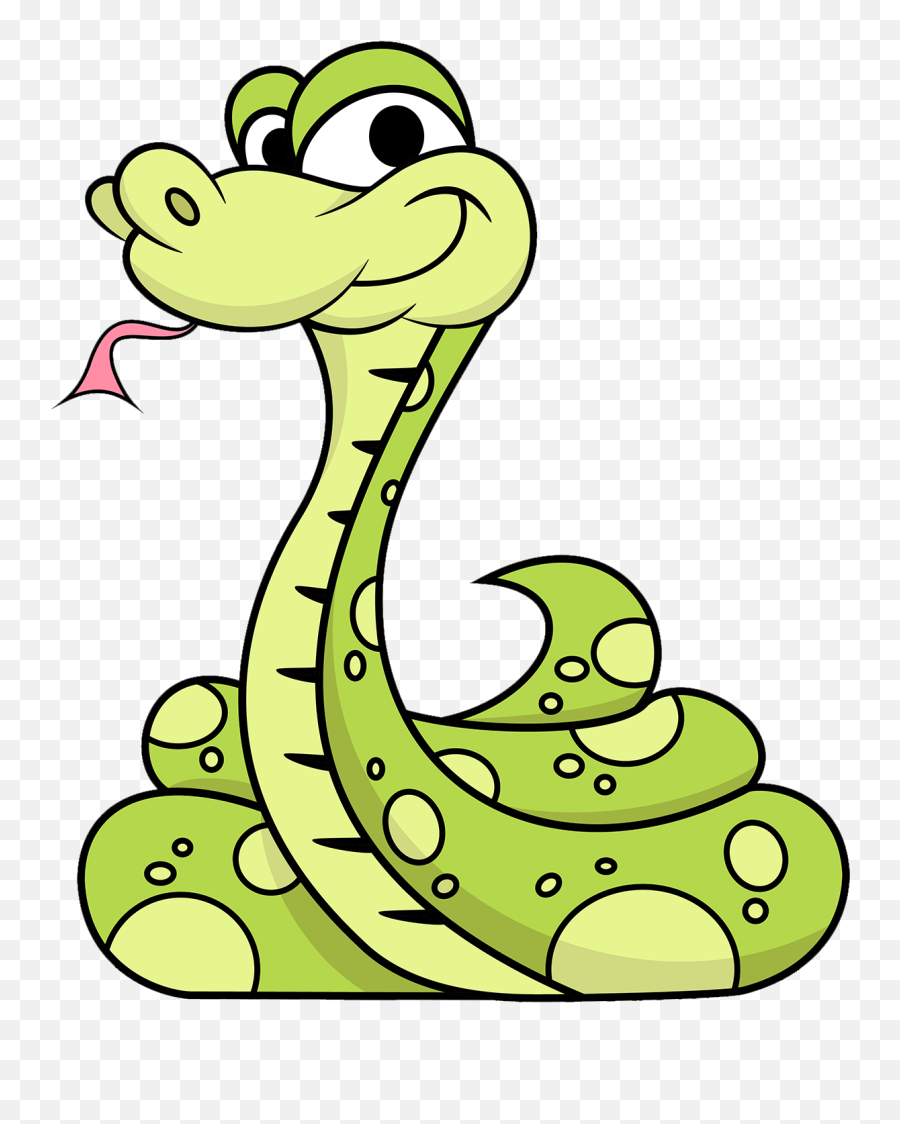 Snake Png Clipart 6 Image - Transparent Cartoon Snake Png,Snake Emoji Png
