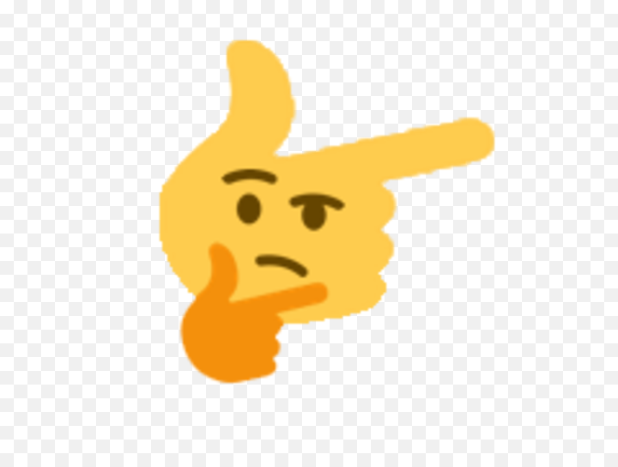 Thinking Emoji M - Thinking Emoji Meme Png,Thinking Emoji Transparent