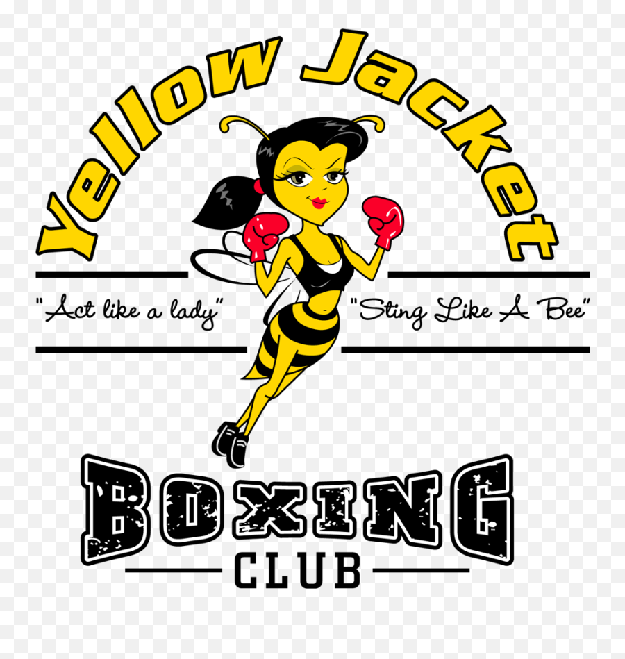 Yellow Jacket Boxing New Logo - Lady Yellow Jackets Png,Boxing Logos