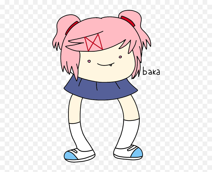 Baka But Colored And A Png For Meme - Ddlc Meme Png,Meme Pngs