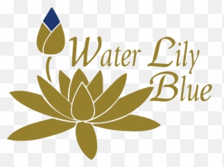 Vitruvian Man U2013 Water Lily Blue - Logo png