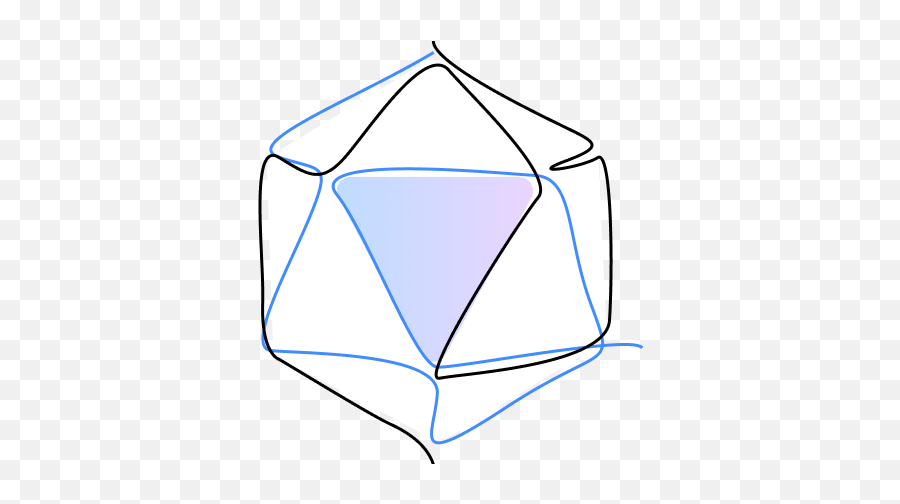 Truly Quantum Dice - Triangle Png,D20 Transparent Background