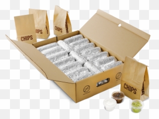 Catering - Chipotle Burrito By The Box Png,Chipotle Burrito Png