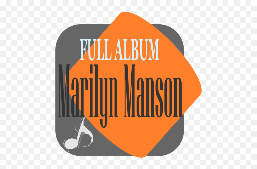 Download Marilyn Manson Full Music Songs Lyrics Collection - Vertical Png,Marilyn Manson Logo