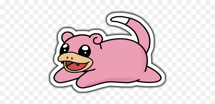 Anime U2013 Chichistickers - Animal Figure Png,Slowpoke Png