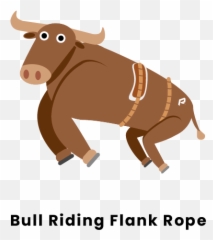 Bull Riding Equipment List - Animal Figure png