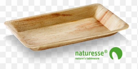 Naturesse - Oval Palm Leaf Serving Tray Suztain Plate png