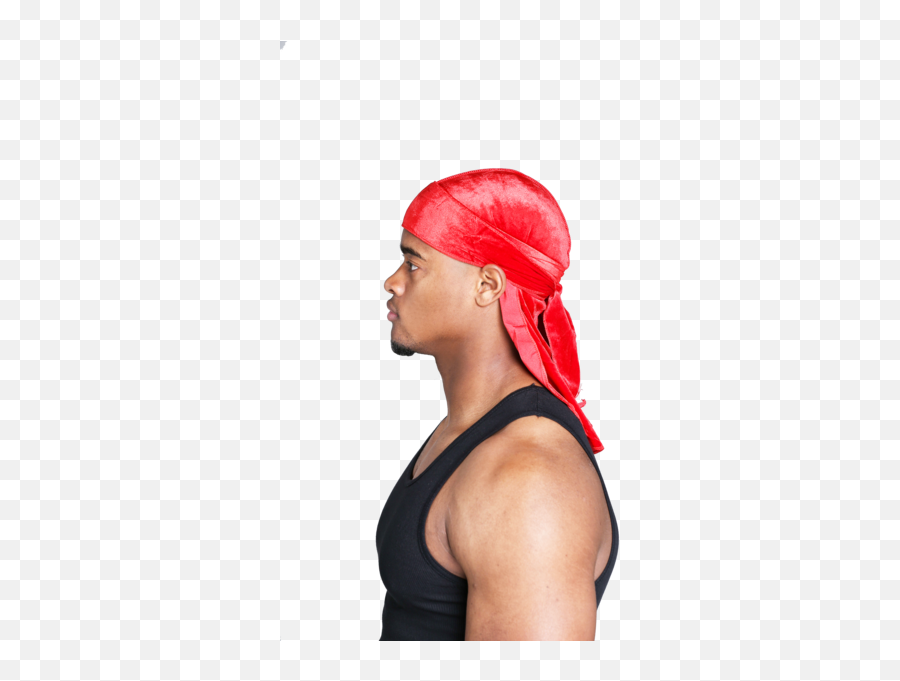 Red Velvet Du Rag Durag Premium Wave Cap Doorags Durags Velour - Durag Velvet Png,Durag Png