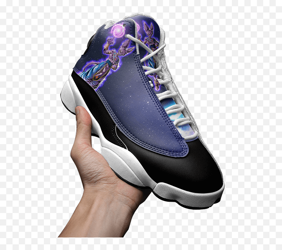 Dragon Ball Z God Of Destruction Beerus Basketball Sneakers - Dragon Ball Z Png,Beerus Transparent