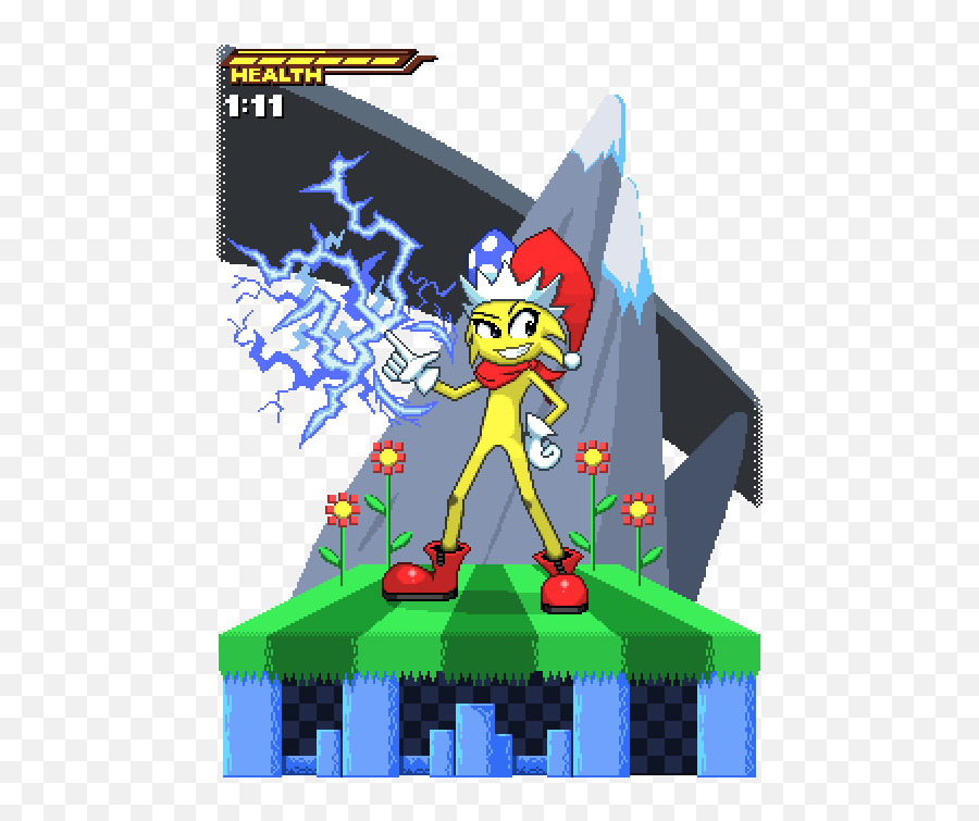 Download Indie Game Spark The Electric - Spark The Electric Jester 1 Png,Electric Spark Png