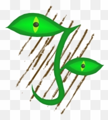 Eye - leaves J We draw the letter contest SteemPeak Art png