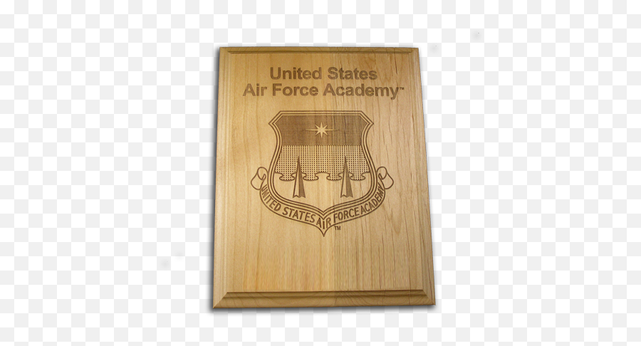 8x10 Red Alder Plaque Gift Laser - Plywood Png,Air Force Academy Logo