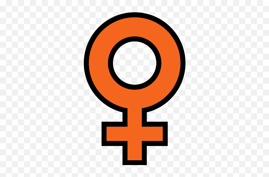Venus Vector Svg Icon 7 - Png Repo Free Png Icons Women Sign Orange,Mega Icon