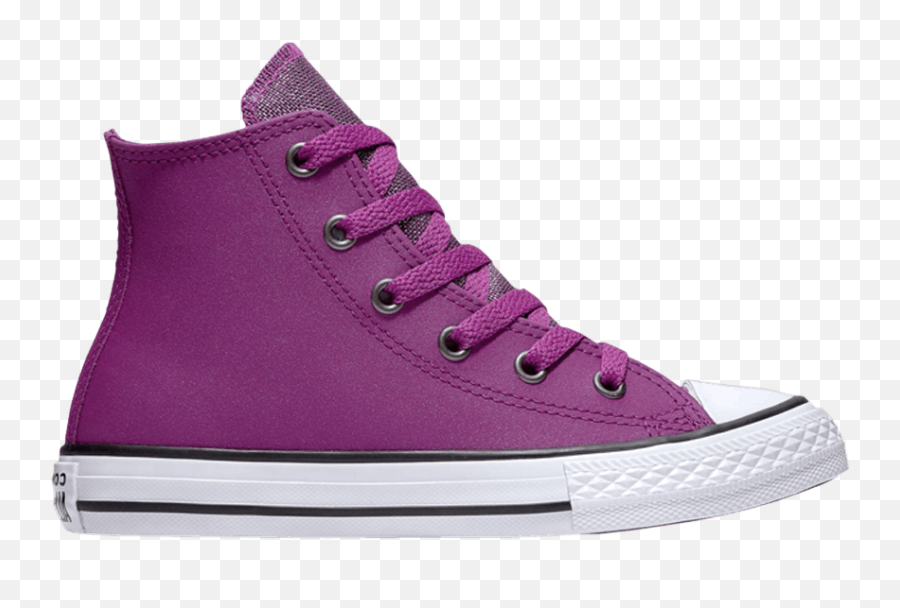 Chuck Taylor All Star High Gs U0027graphite Glitter - Icon Violetu0027 Plimsoll Png,Glitter Icon