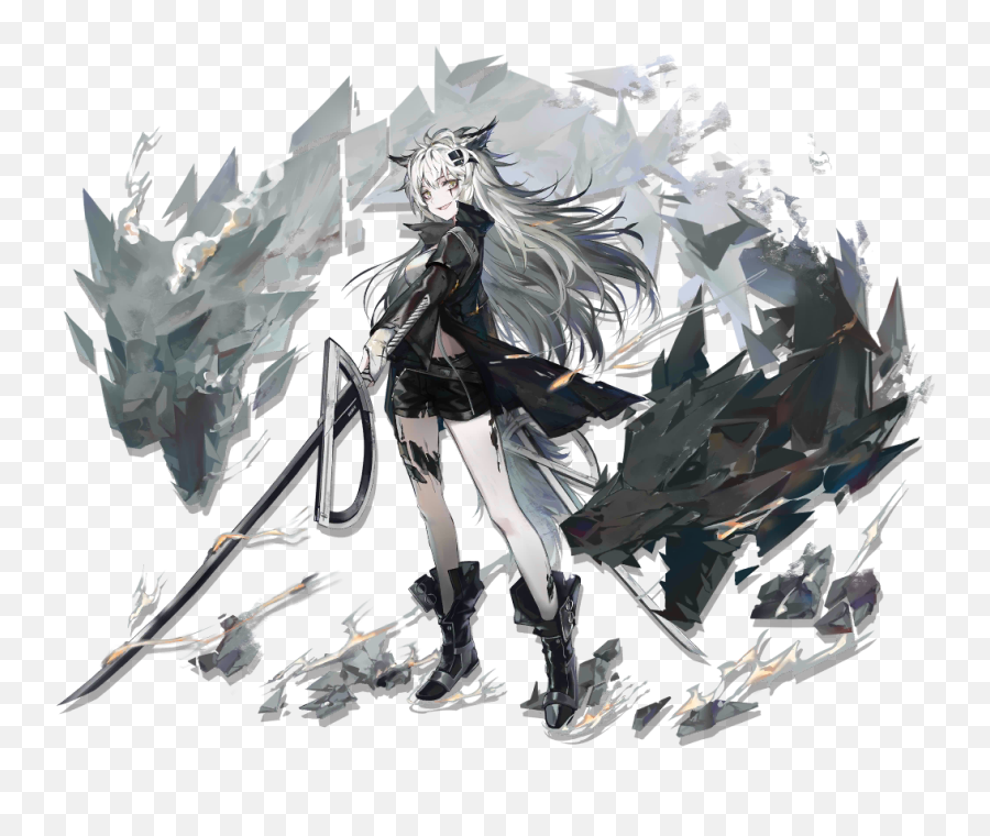 Lappland - Cursed Arknights Png,Lava Iris Icon White