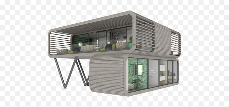 The Icon - Woodgrey Mobile Living Eco House Home Vertical Png,Micro Icon