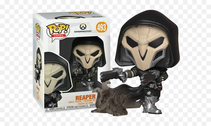 Vinyl Overwatch Reaper Wraith Series 5 - Funko Pop Overwatch Reaper Png,Overwatch Thunder Icon