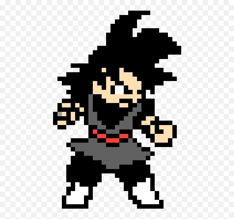 Pixilart - 8bit Goku Black By Layman Patriarchal Cathedral Of Saints  Constantine And Helena Png,Goku Black Png - free transparent png images -  