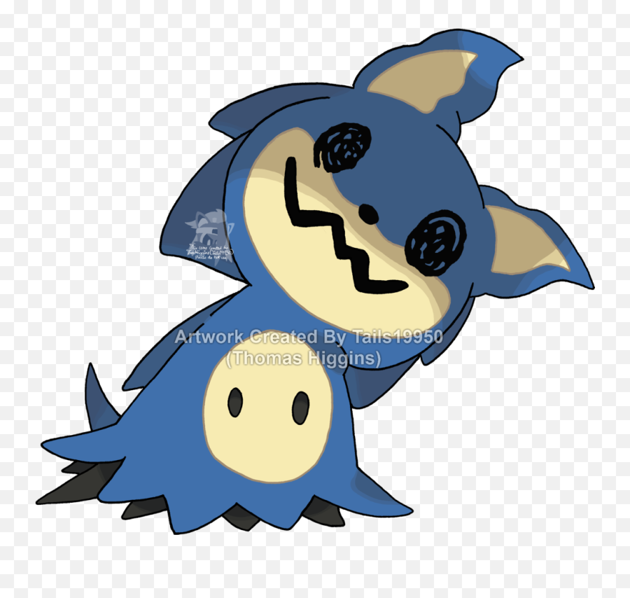 Download Hd Sonic Mimikyu By Tails19950 - Pokemon Mimikyu Png,Mimikyu Png